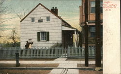 Poe's Cottage Postcard