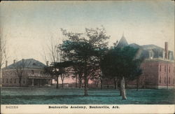 Bentonville Academy Arkansas Postcard Postcard Postcard