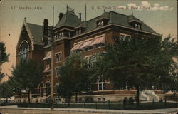 US Court House & Post Office Fort Smith, AR Postcard Postcard Postcard