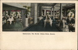 Restaurants, The Brown Palace Hotel Denver, CO Postcard Postcard Postcard