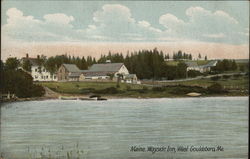 Maine Wayside Inn West Gouldsboro, ME Postcard Postcard Postcard