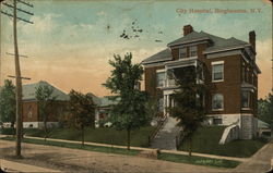 City Hospital Binghamton, NY Postcard Postcard Postcard