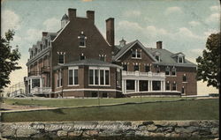 The Henry Heywood Memorial Hospital Postcard