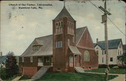 Church of Our Father, Universalist Postcard