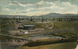 Kern River Oil Fields Bakersfield, CA Postcard Postcard Postcard