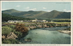 Fagyan House and Presidential Range, from the Ammonoosuc Postcard