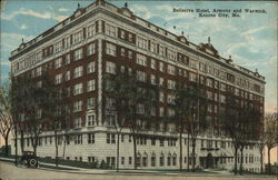 Bellerive Hotel, Armour and Warwick Kansas City, MO Postcard Postcard Postcard