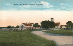 Union High School Palo Alto, CA Postcard Postcard 