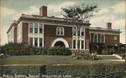 Public School House Greenwich, CT Postcard Postcard Postcard