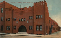 Armory Fort Dodge, IA Postcard Postcard Postcard