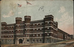 18th Regiment Armory Scranton, PA Postcard Postcard Postcard