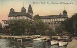 Crossmon House, Alexandria Bay Thousand Islands, NY Postcard Postcard Postcard