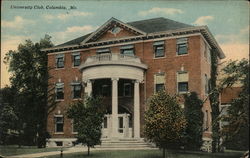 University Club Columbia, MO Postcard Postcard Postcard