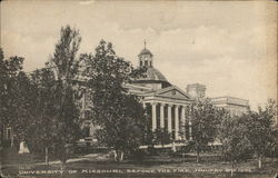 University of Missouri, Before the Fire Columbia, MO Postcard Postcard Postcard