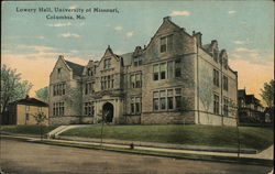 Lowery Hall, University of Missouri Postcard