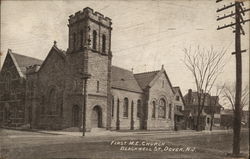 First M.E. Church, Blackwell St. Dover, NJ Postcard Postcard Postcard