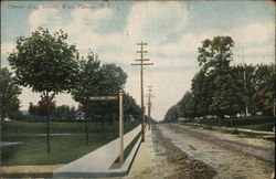 Pitman Ave., Looking West Postcard