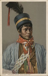 Seminole Indian "Billy Bowlegs" Native Americana Postcard Postcard Postcard