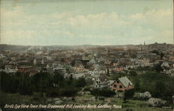 Bird's Eye View from Greenwood Hill, looking North Postcard