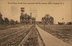 Ward House for the Boys Connected with Training School Vineland, NJ Postcard Postcard Postcard