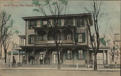 Hotel Davis Port Norris, NJ Postcard Postcard Postcard