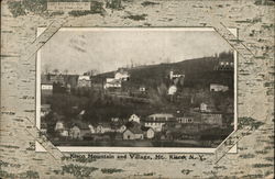 Kisco Mountain and Village Postcard