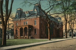 Cheaney Hall, University of Connecticut Postcard