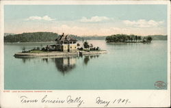 Lake Quinsicamono Worcester, MA Postcard Postcard Postcard