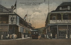 Frederick Street Port of Spain, Trinidad and Tobago Caribbean Islands Postcard Postcard Postcard