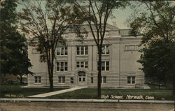 High School Norwalk, CT Postcard Postcard Postcard