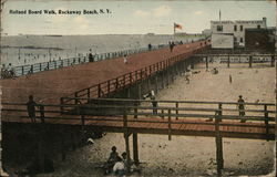 Holland Board Walk Postcard