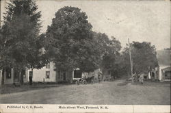 Main Street West Postcard