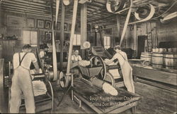 Dough Mixing, Hanover Crackers Smith & Son Postcard