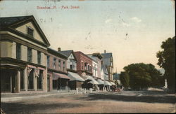 Park Street Brandon, VT Postcard Postcard Postcard