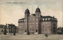 Goddard Seminary Barre, VT Postcard Postcard Postcard