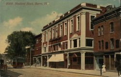 Howland Block Barre, VT Postcard Postcard Postcard