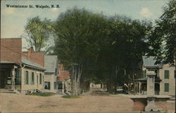 Westminster St. Walpole, NH Postcard Postcard Postcard