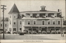 New Hardwick Hotel Vermont Postcard Postcard Postcard