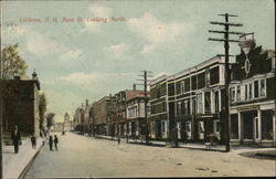 Main St., Looking North Littleton, NH Postcard Postcard Postcard