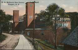 W. H. McElwain Shoe Factory Postcard