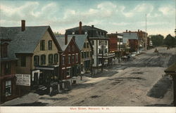 Main Street Newport, NH Postcard Postcard Postcard