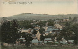 Panorama Peterborough, NH Postcard Postcard Postcard