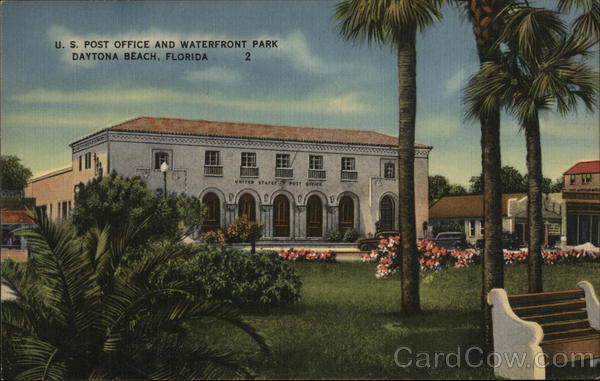 U.S. Post Office and Waterfront Park Daytona Beach Florida