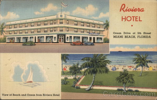 Riviera Hotel Miami Beach Florida
