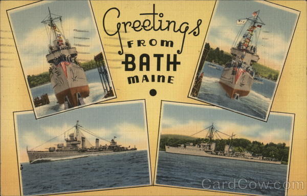Greetings from Bath, Maine