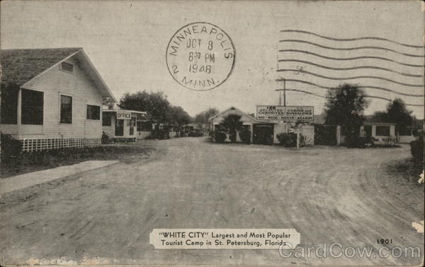White City Largest and Most Popular Tourist Camp St. Petersburg Florida