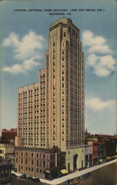 Central National Bank Building Richmond Virginia