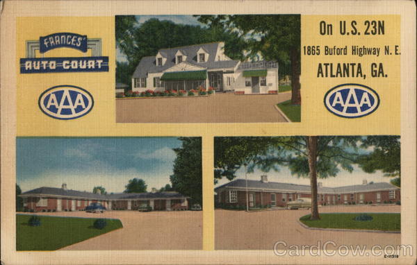 Frances' Auto Court Atlanta Georgia