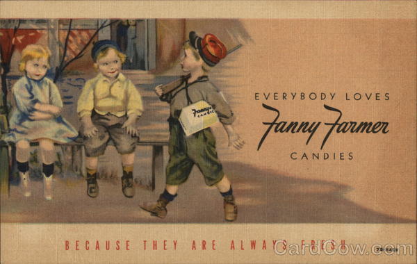 Everybody Loves Fanny Farmer Candies Advertising