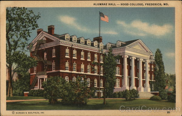Alumnae Hall, Hood College Frederick Maryland